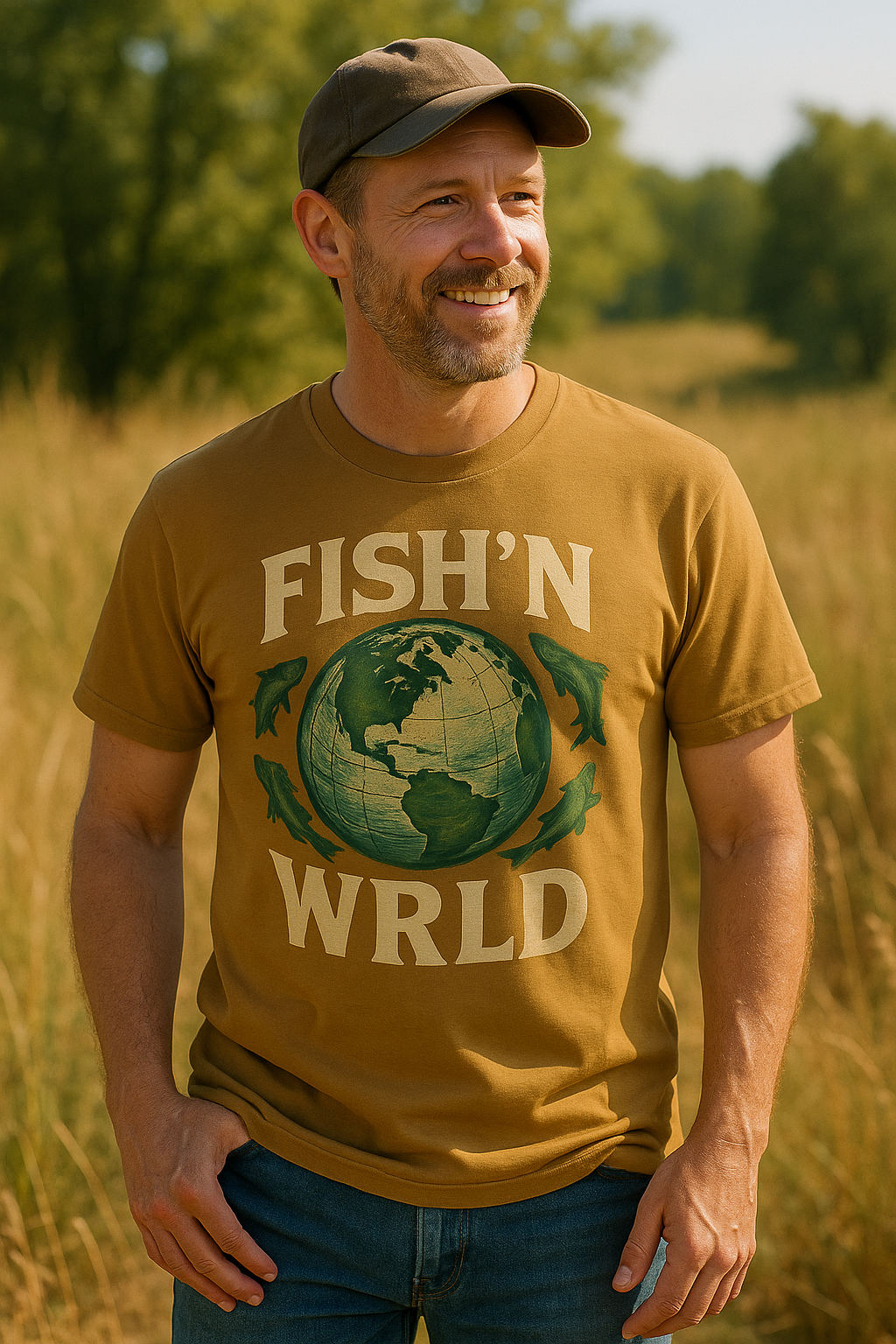 Fish’n Wrld Vintage Tee